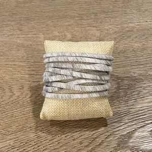 Leather wrap bracelet